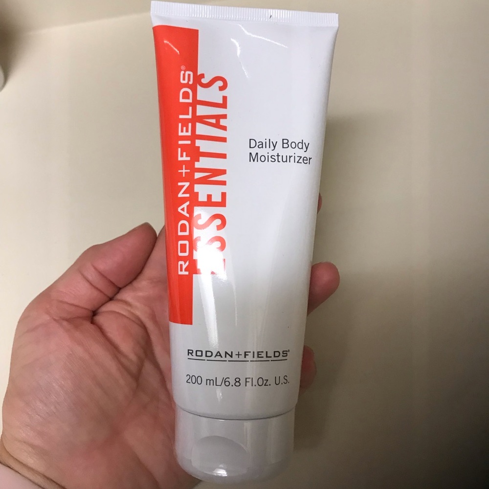 New sealed R&F daily body moisturizer.